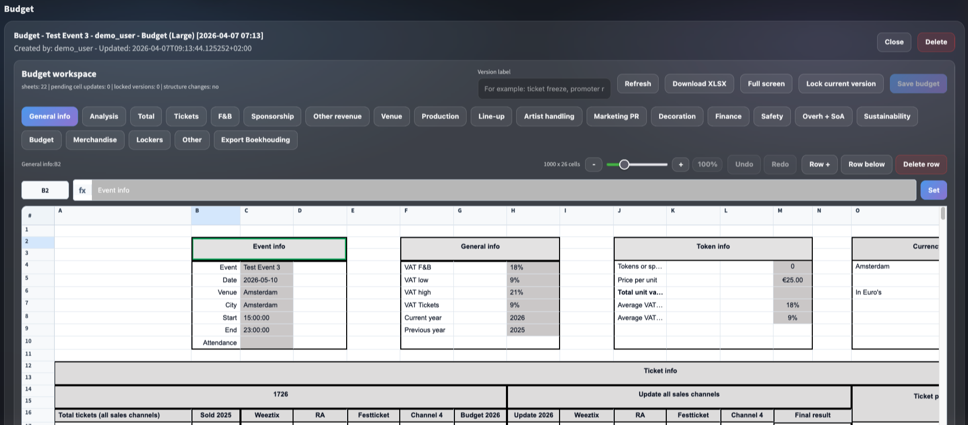 Budget Automation — forecast-driven budget templates